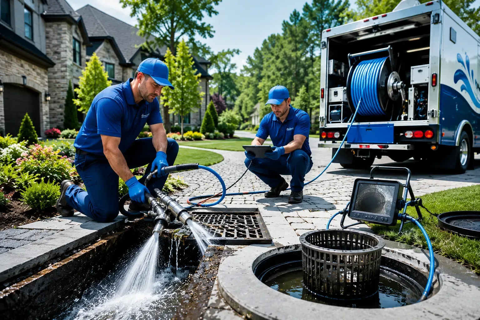 Local outdoor drain cleaning professionals in Brenham, TX